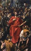 El Greco The Disrobing of Christ oil